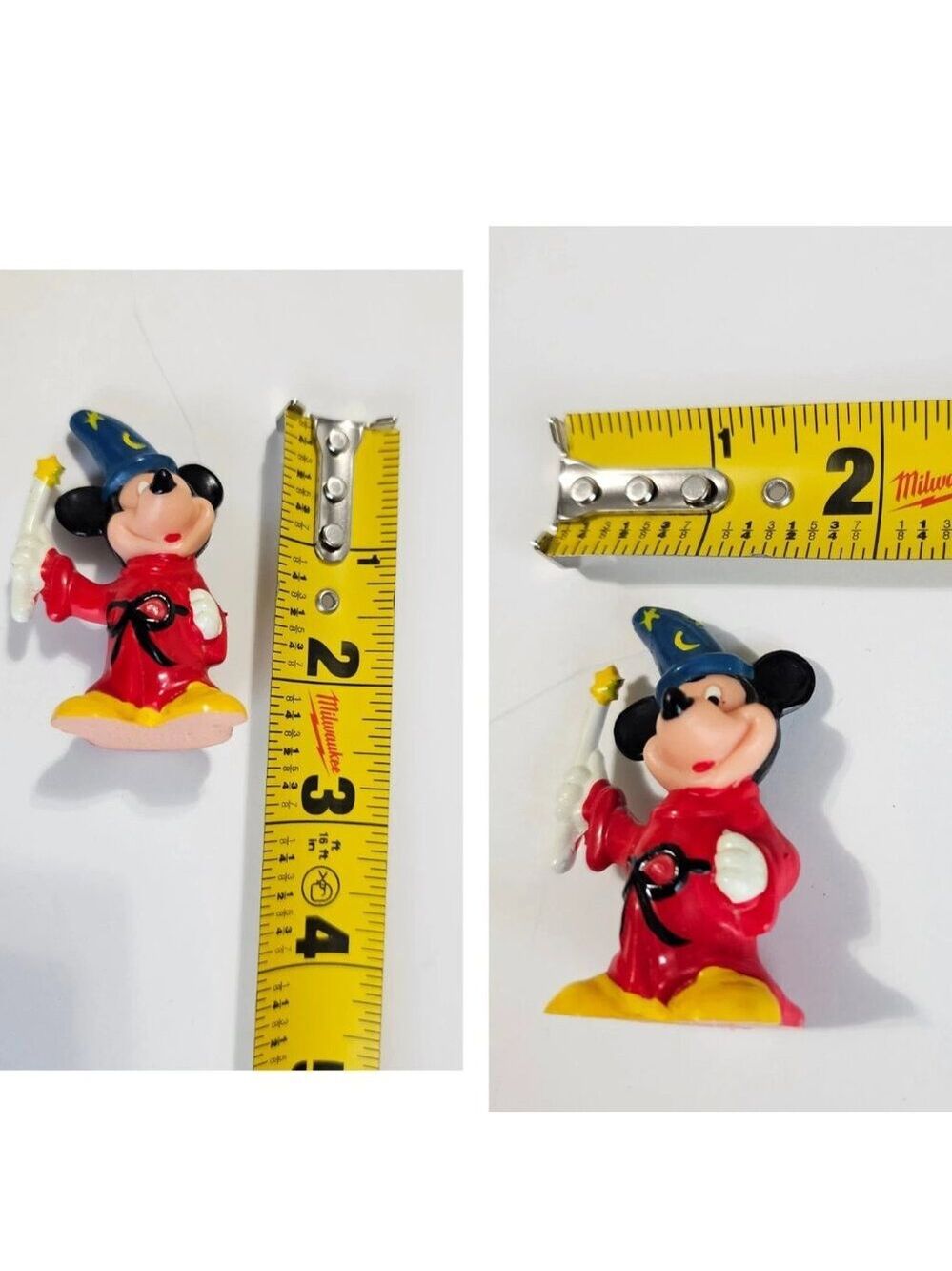 Bundle Vintage Disney Figures BONUS Mickey Mouse Coin Purse Cake Toppers WDW - Picture 7 of 15